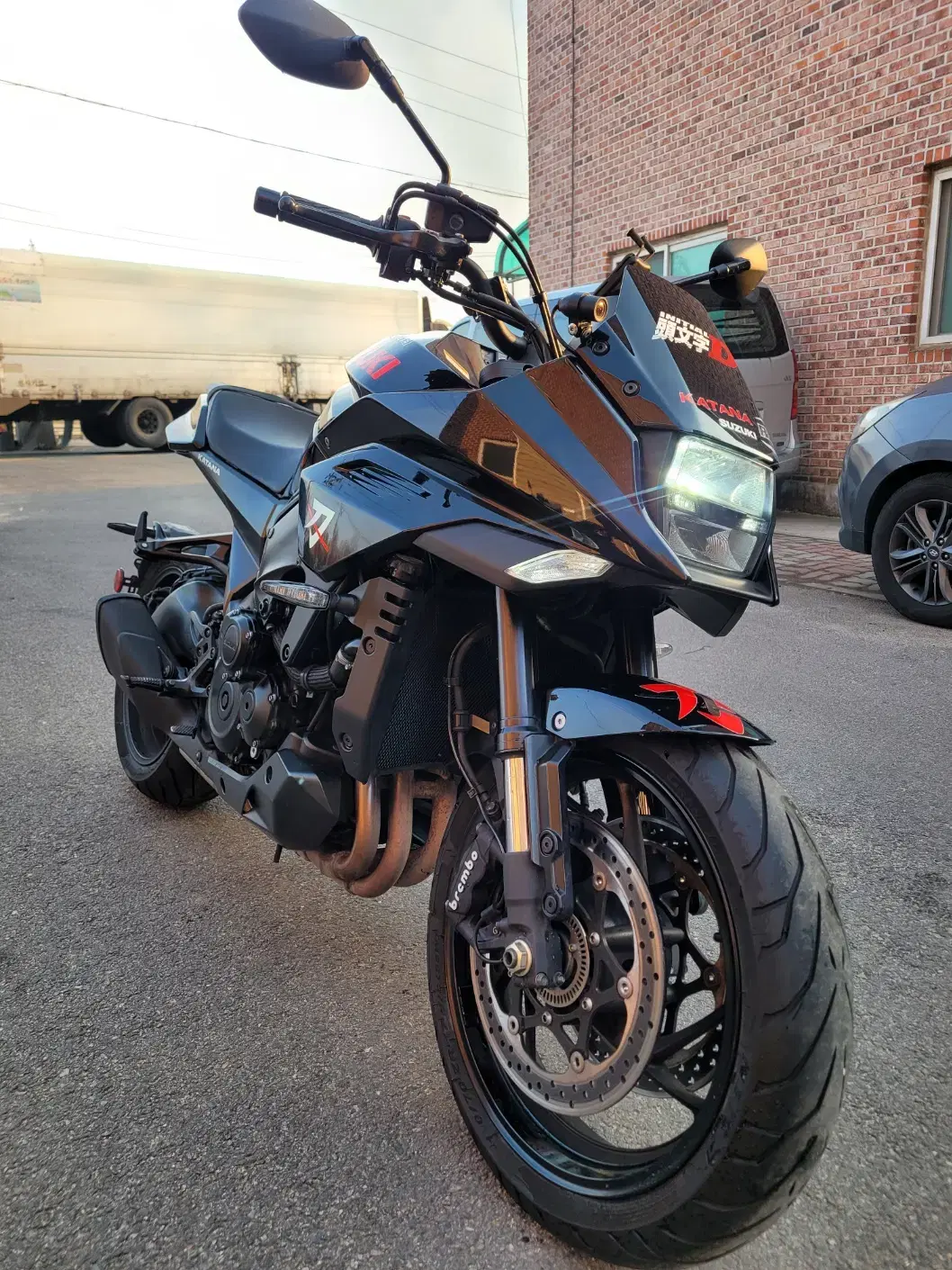 스즈키 카타나 GXS-S1000S 21년 3.6만km 1인신조 3무,블박